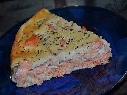 Начинка для рыбного пирога из красной рыбы