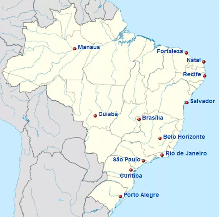 Города порты бразилии. Белу-Оризонти Бразилия на карте. Сан-Паулу-Рио-де-Жанейро-Белу-Оризонти на карте. Сан-Паулу город в Бразилии на карте. Белу-Оризонти город на карте Бразилии.