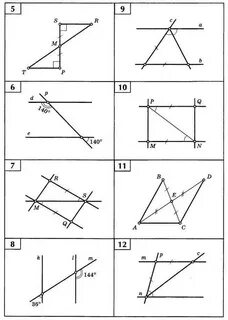 Задачи на признаки параллельных прямых 7 класс по готовым чертежам