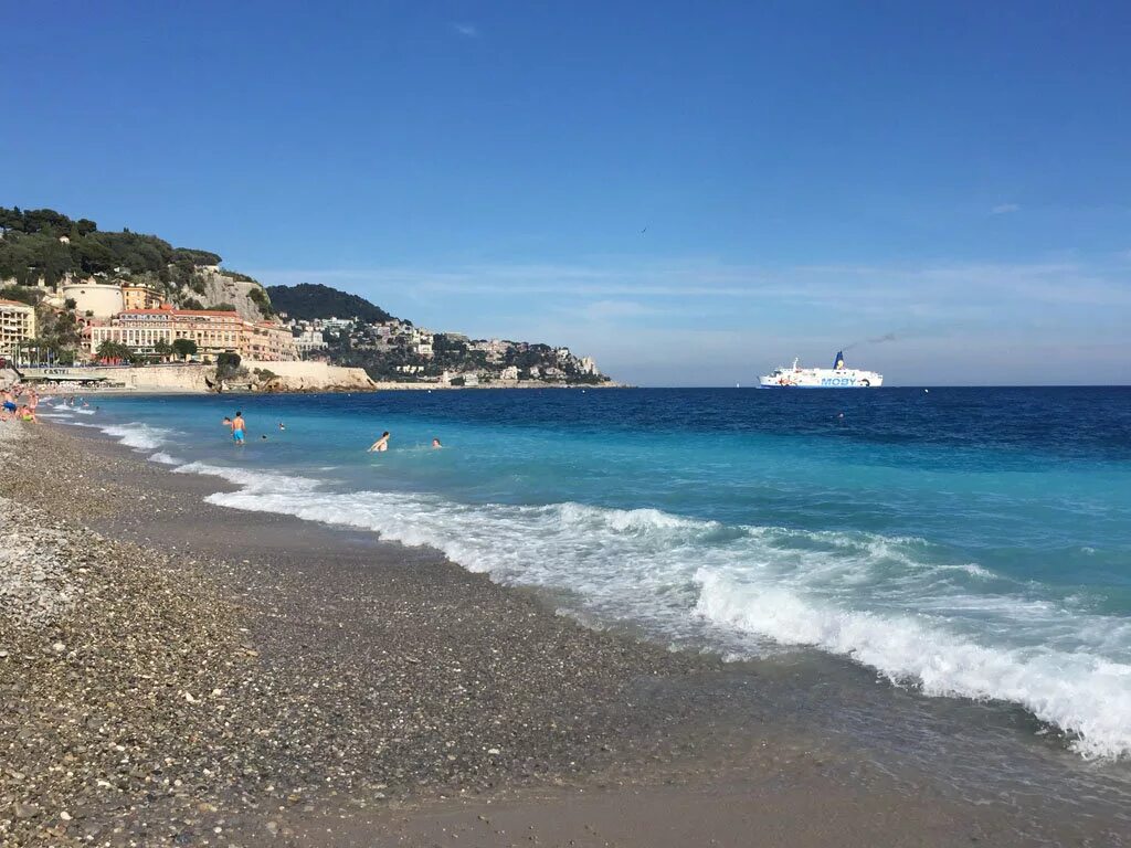 Nice beach. Лазурный берег Франции Ницца. Ницца Лазурный берег пляж. Монако Лазурный берег пляж. Ницца Франция пляжи.