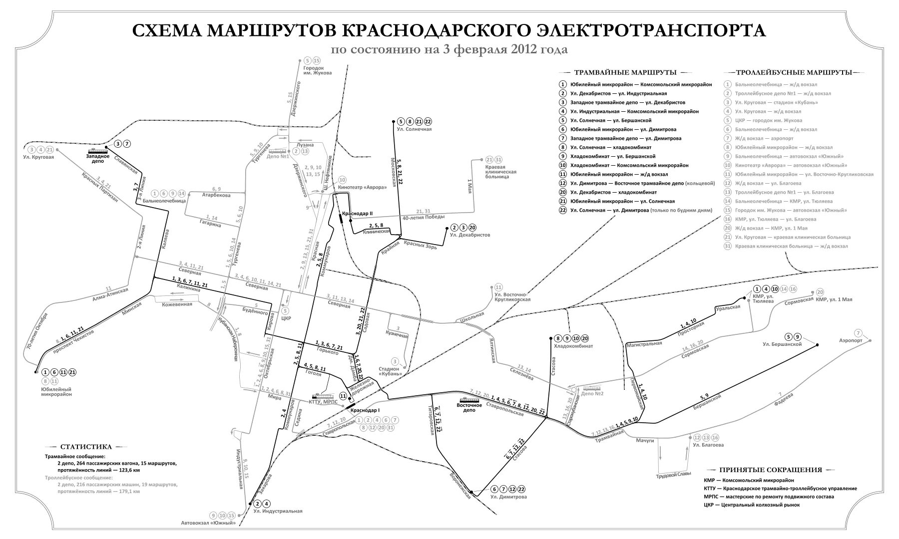 Схема маршрутов электротранспорта Краснодара. Карта схема Краснодара. Схема трамваев Краснодар. Схема городского транспорта Краснодара.