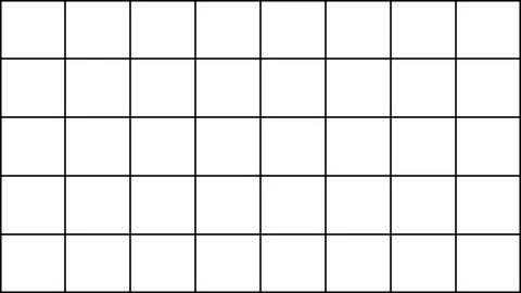 Листы расчерченные на прямоугольники