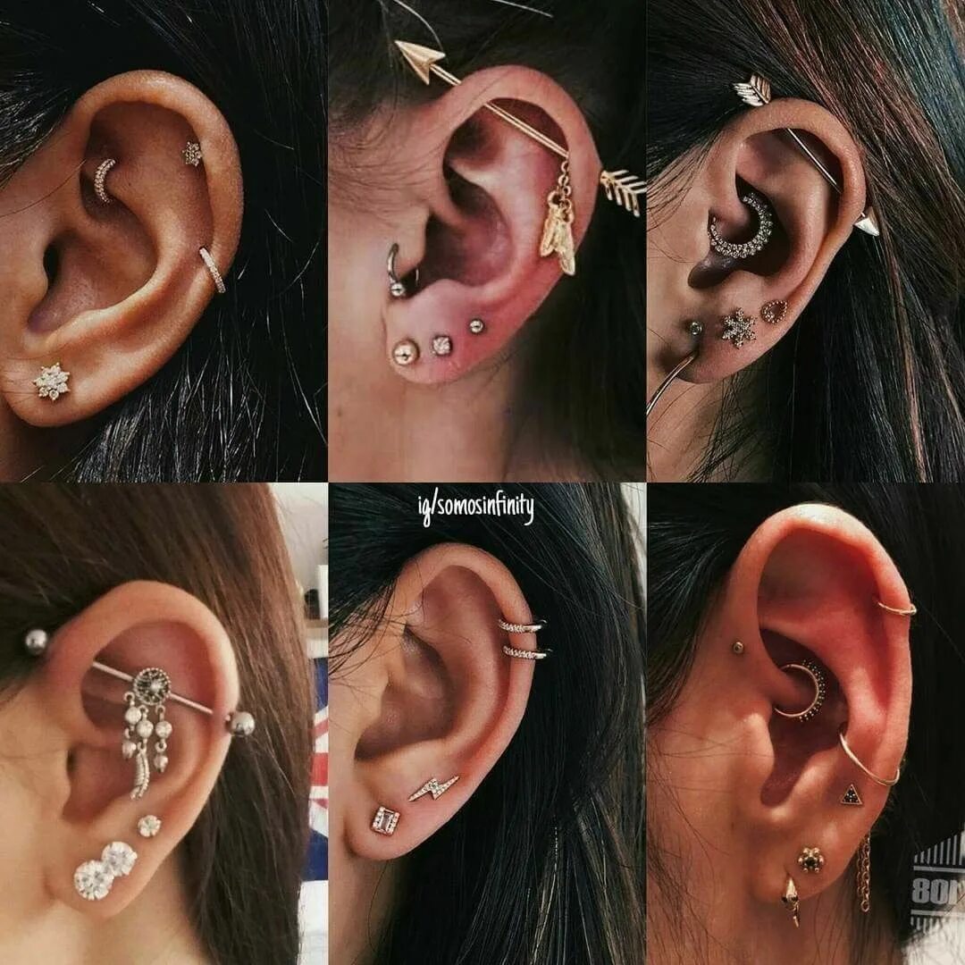 son como niños y tu Brincos, Brinco piercing, Jóias de piercing