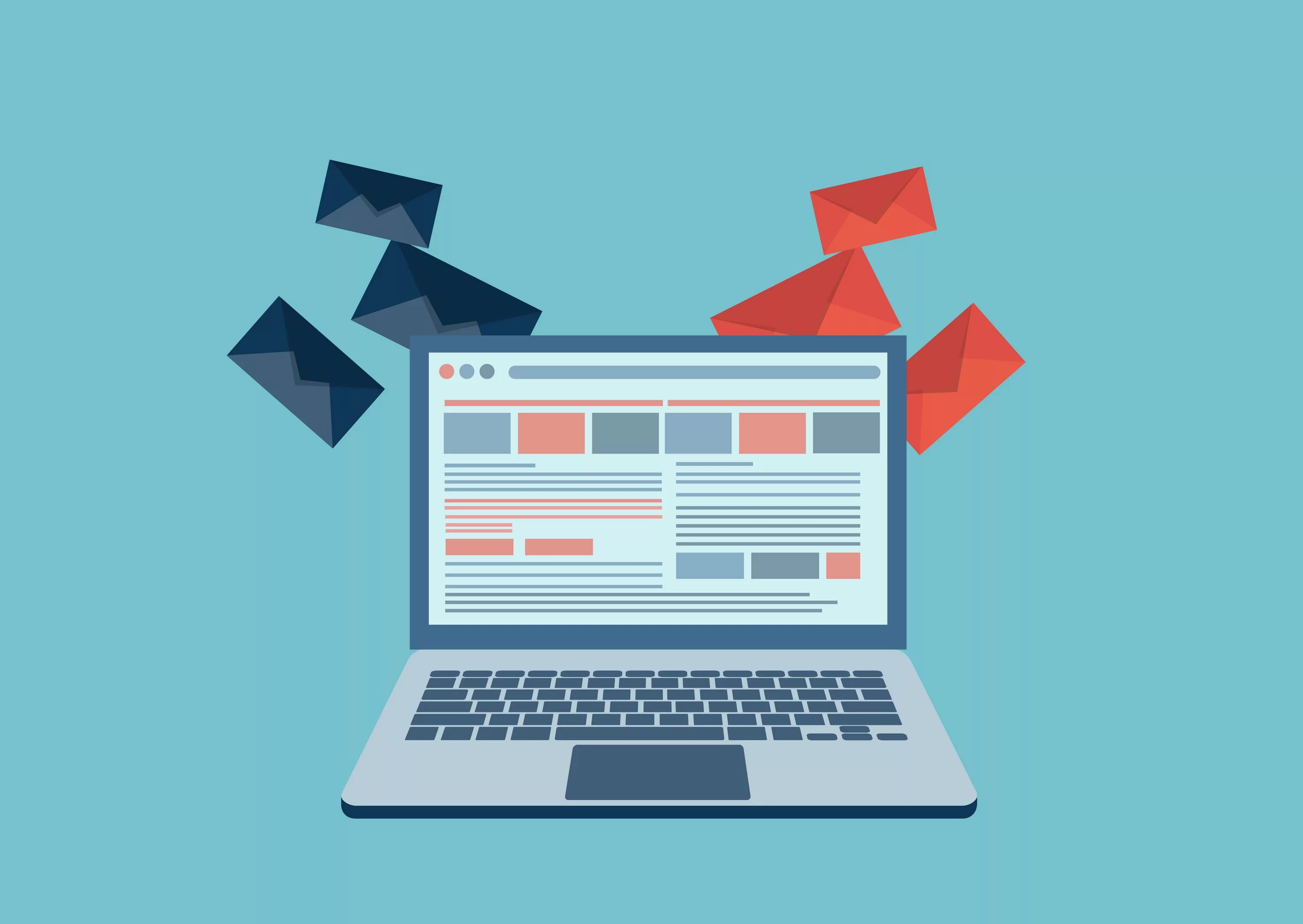 Creating e mail. Email маркетинг. электронное письмо. рассылка иллюстрация. email маркетолог.