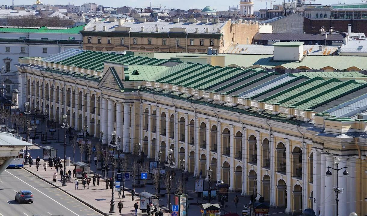 Гостиный двор Санкт-Петербург Архитектор.