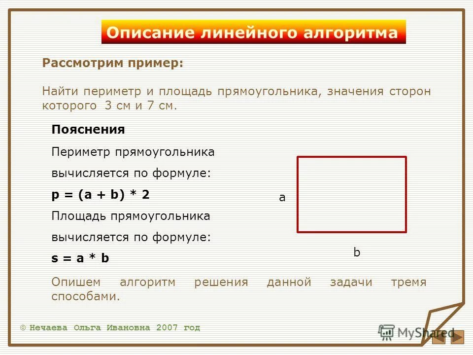 Периметр прямоугольника 3. Площадь и периметр прямоугольника. Алгоритм нахождения периметра прямоугольника. Площадь прямоугольника припер.