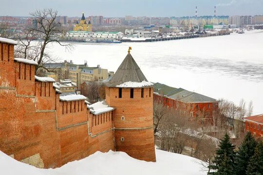 Нижний новгород в марте фото