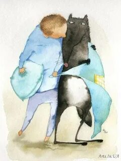 Серенький волчок и укусит за бочек
