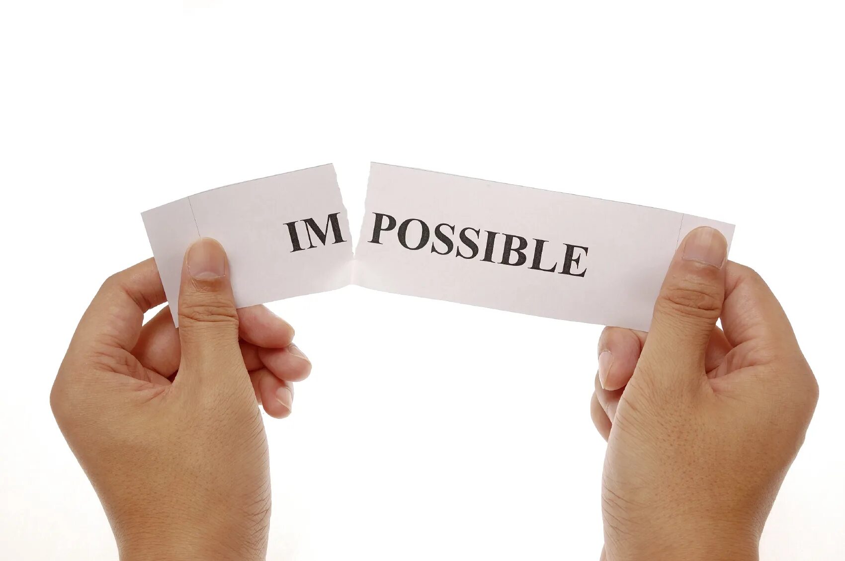 Impossible list. Impossible list