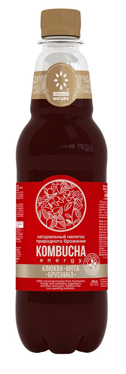 Комбуча absolute nature. Kombucha Energy брусника мята. Напиток Комбуча клюква, брусника, мята. Kombucha живые соки.