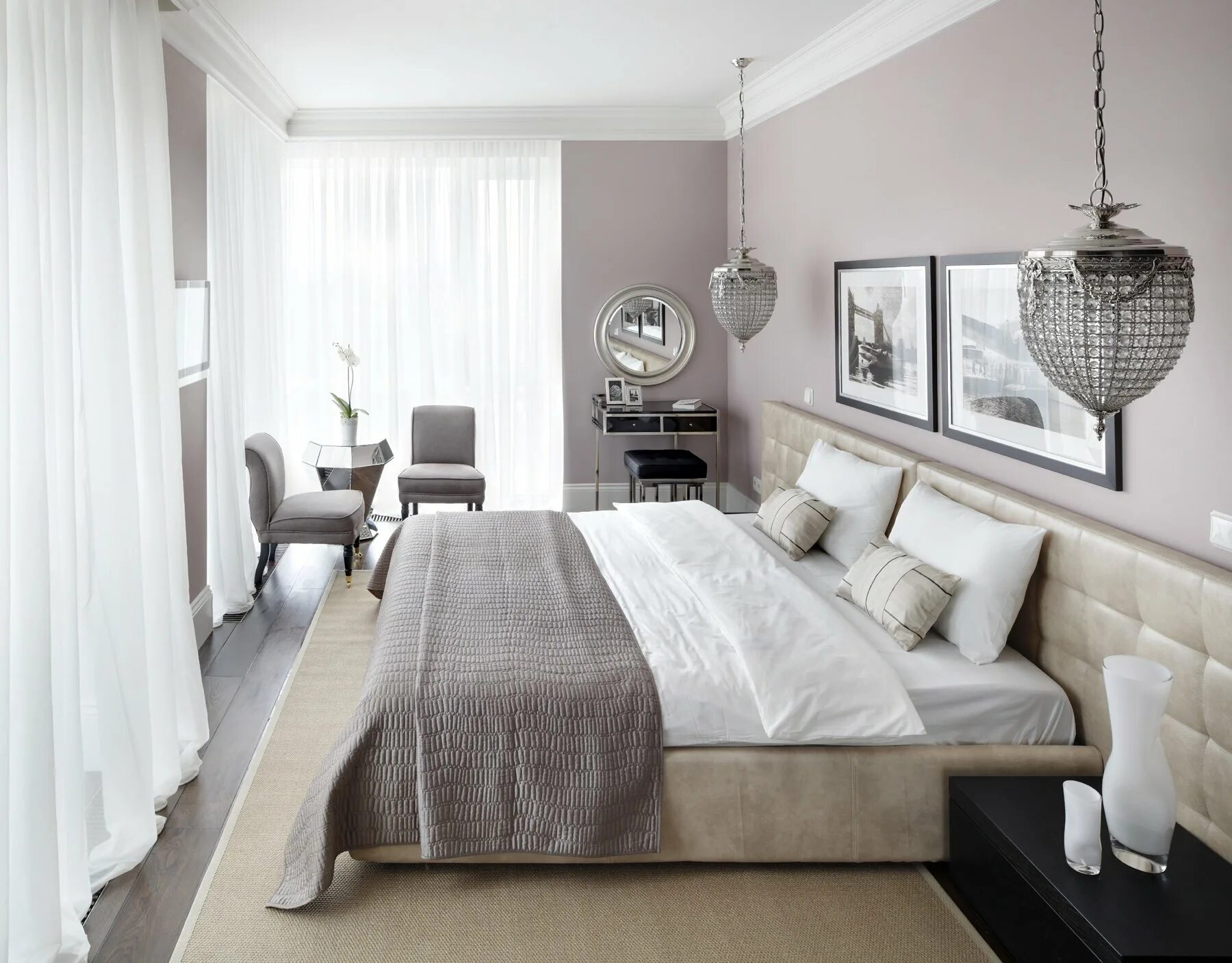 Спальня мастер бедрум. Интерьер комнаты фото. Цвет greige benjamin moore. Спокойная комната. Спальня в стальных тонах.