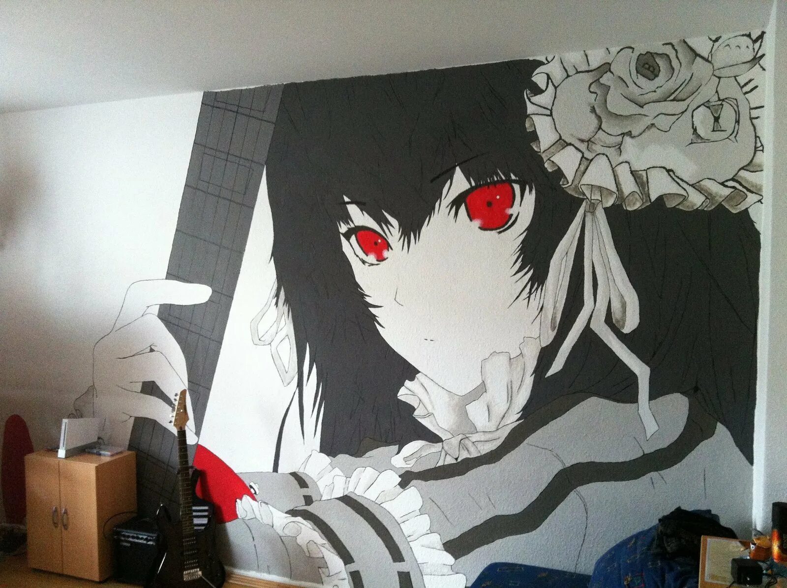 Anime Horror Wall Mural Serier