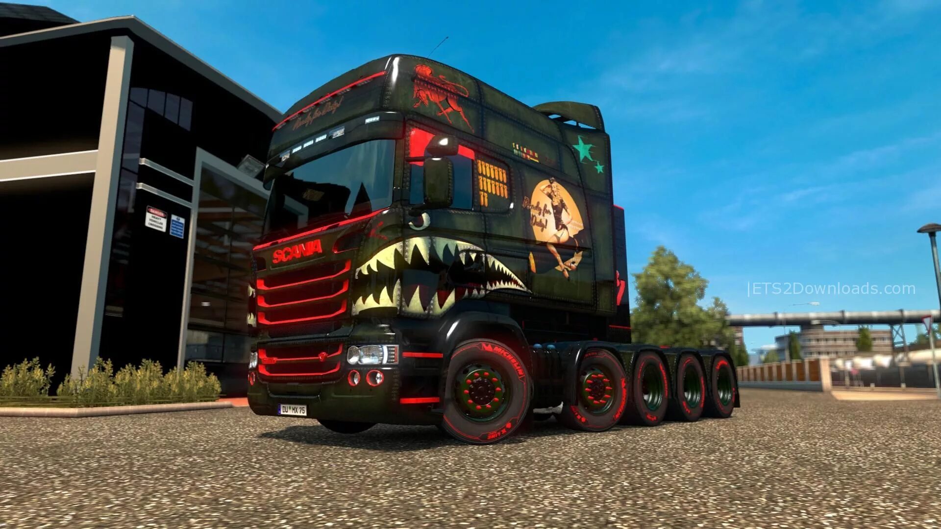 Скания евро трак 2. Scania RJL 1.42. Scania r1000 ETS 2. RJL Scania r. Скины в игре симулятор