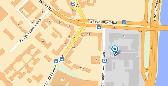 Карта красных текстильщиков 10