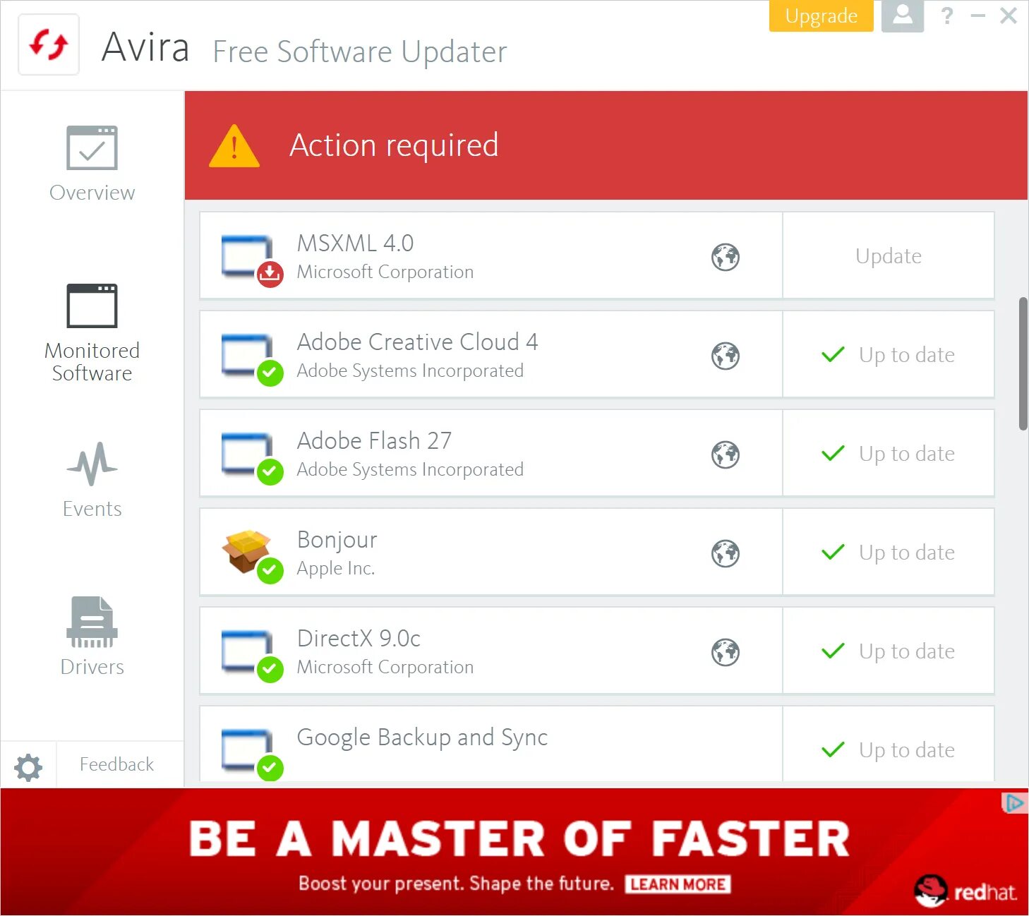 Avira программа. Update 4.0