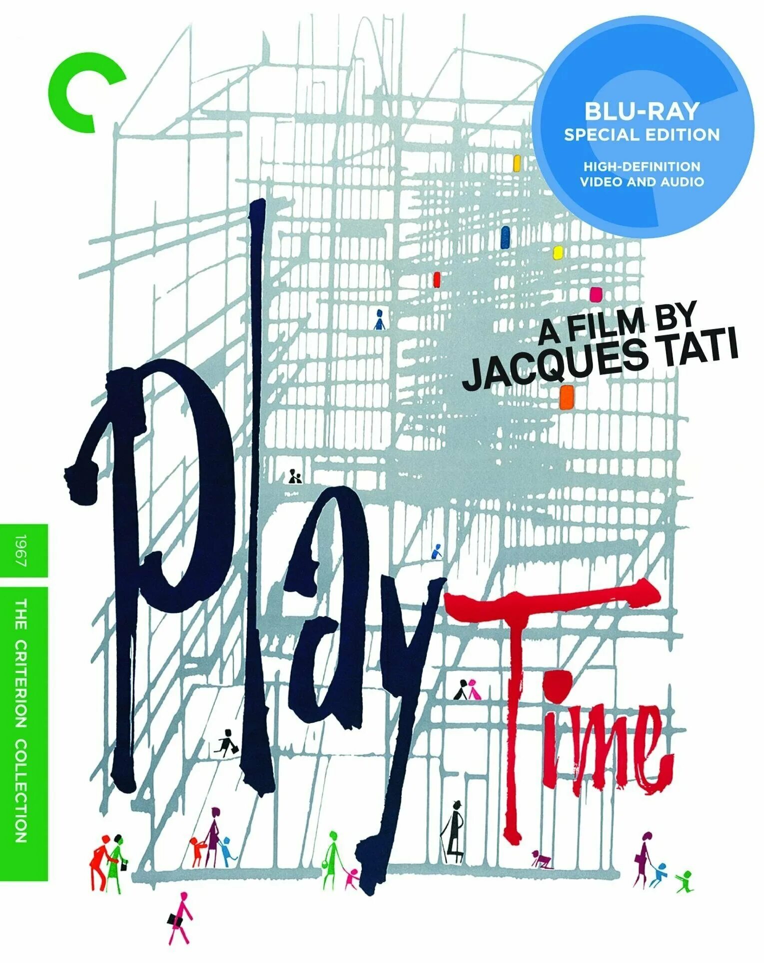Playtime 1967. Время развлечений (1967) Постер Жак Тати.