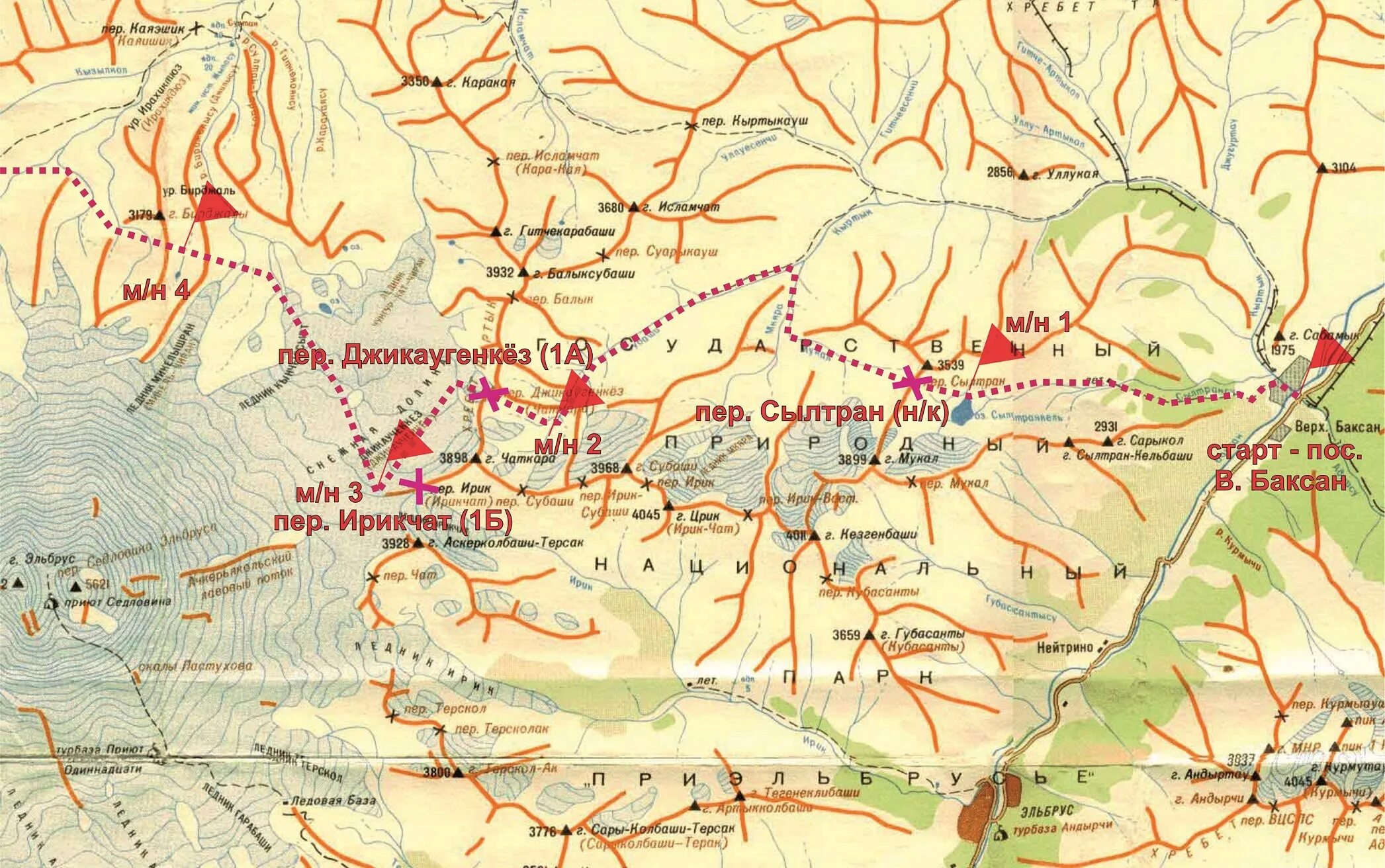 Где находится гора эльбрус на карте россии. Баксанское ущелье Приэльбрусье. Карта Эльбруса и Приэльбрусья. Терскол Кабардино-Балкария на карте. Баксанское ущелье Кабардино-Балкарии на карте.