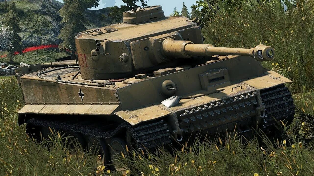 Танк тигр видео. Тигер 131. Танк тигр 131. Tiger 131 WOT. Тигр 131 в World of Tanks Blitz.