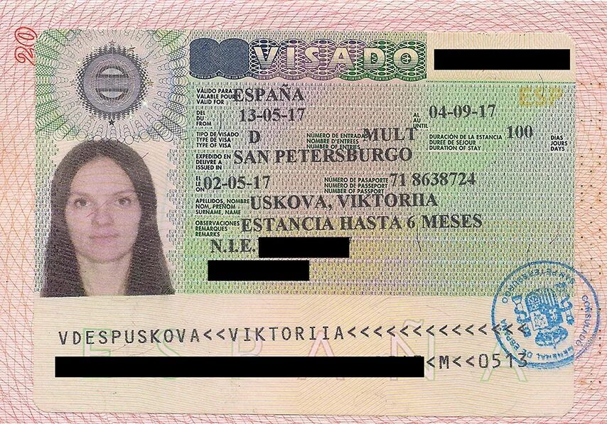 Visa испания. Шенгенская виза в Испанию. Национальная виза д в Испанию. Как выглядит шенгенская виза в Испанию. Испанская виза шенген.