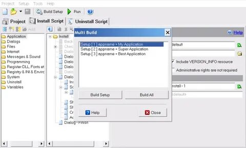 Make installer
