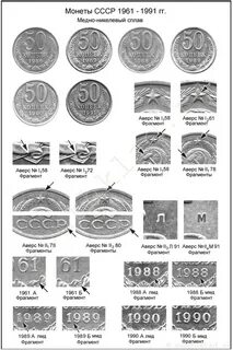 Монеты 1961 1991 каталог
