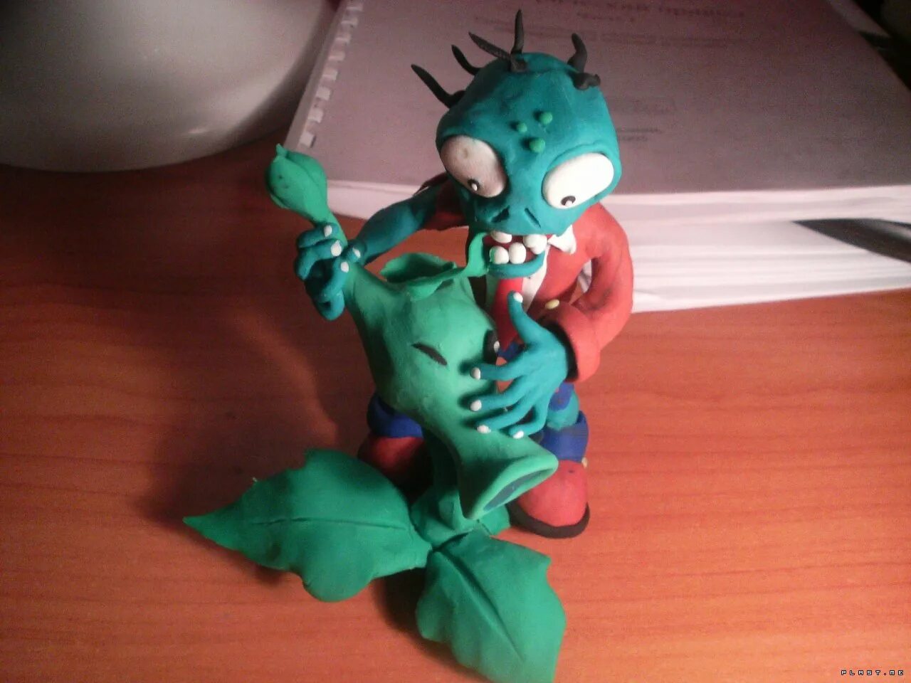 зомби из пластилина