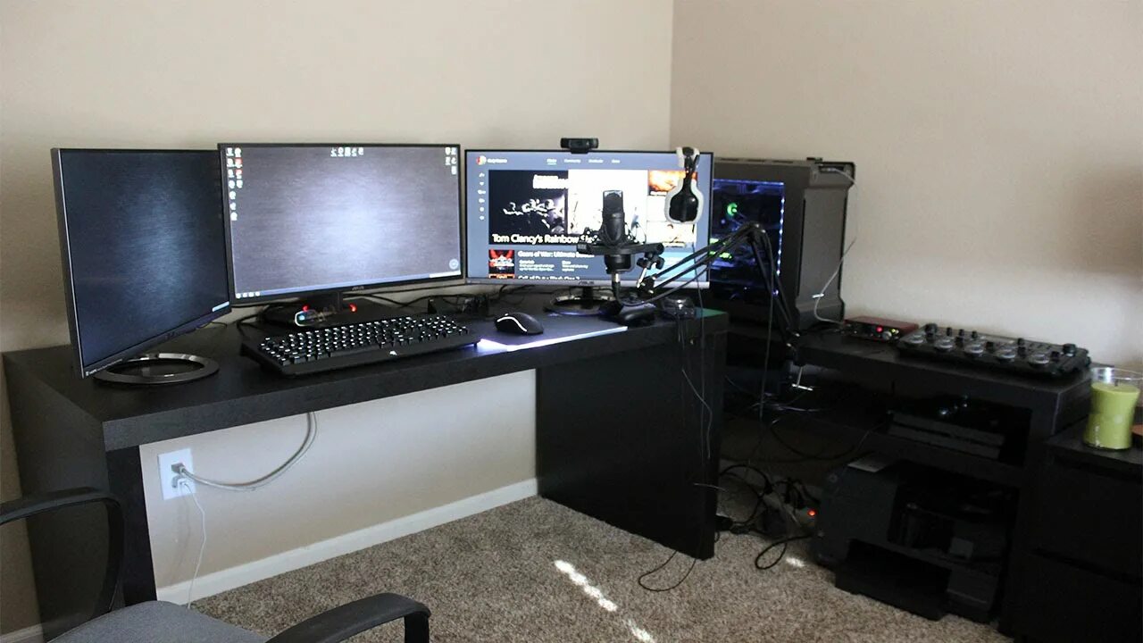 Setup 2016. Белый сетап с черным корпусом. изготовление сетап-моделей. youtube setup.