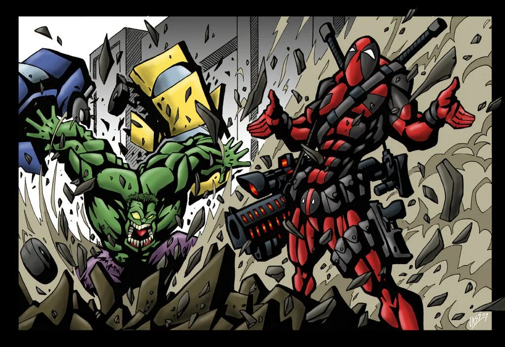 Дэдпул и халк. Халк против дэдпула. дэдпул против халка. deadpool hulk.