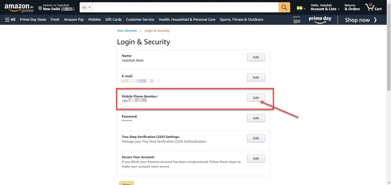Amazon number. Amazon number