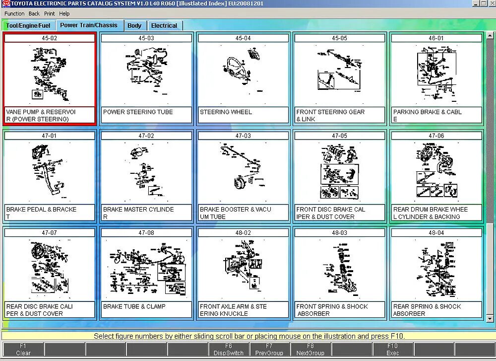 Электронные каталоги Toyota. Каталог Тойота. Каталог запасных частей Тойота. Toyota Electronic Parts catalog System.