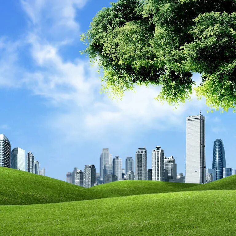 Зеленый город какая область. Зеленый город. Панорама зеленого города. Современный город с природой. Экогород зеленые насаждения.