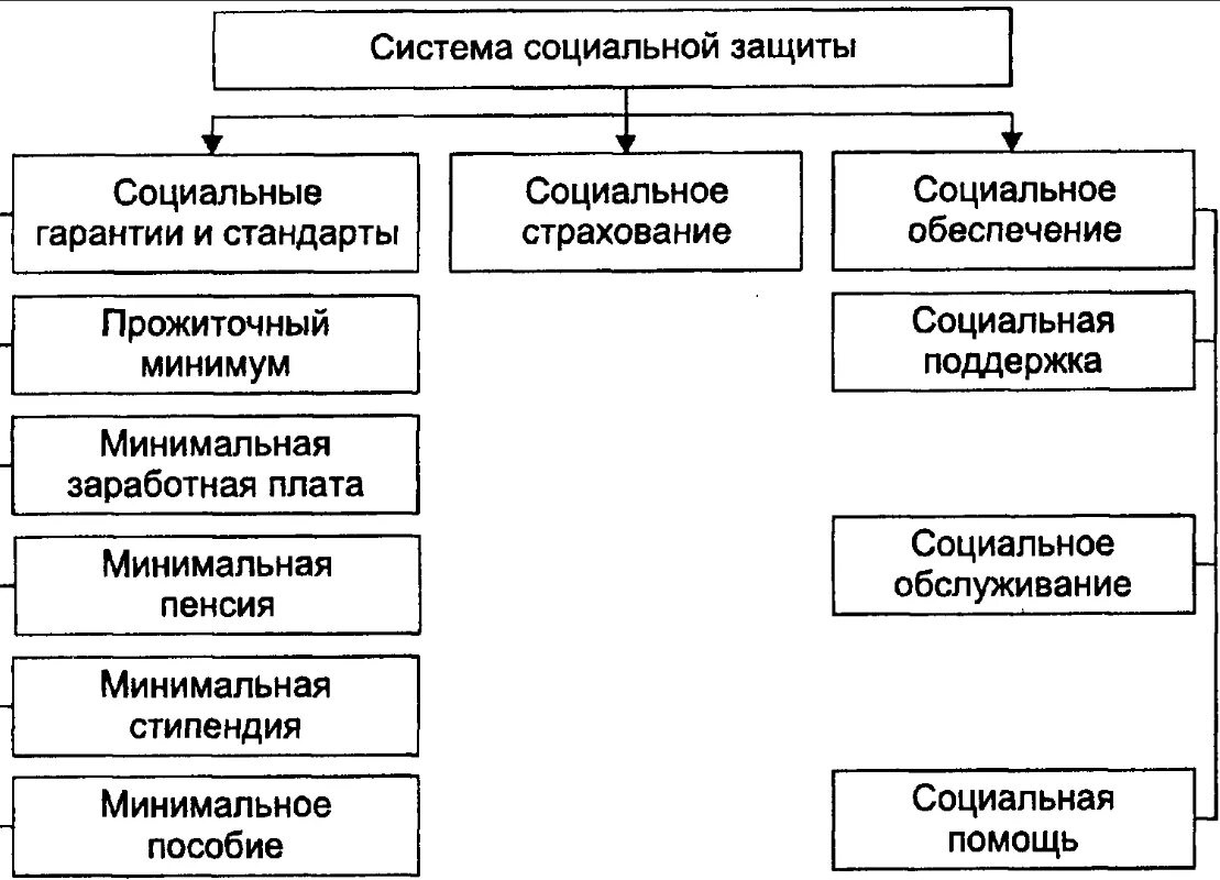 Социальные гарантии гражданам рф. Схема структуры органов соц обеспечения. Формы соц защиты населения в РФ. Система социальной защиты таблица. Система социальной защиты населения в России схема.