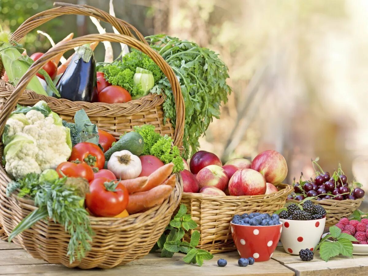 Лето время овощей и фруктов. Корзинка с овощами. Корзинка с овощами и фруктами. Корзина с урожаем. Корзина с фруктами и овощами урожай.