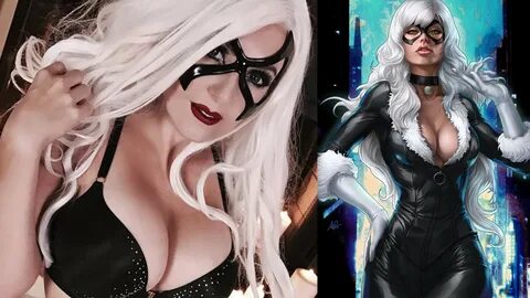 TOP 25 HOT BLACK CAT COSPLAY - YouTube.