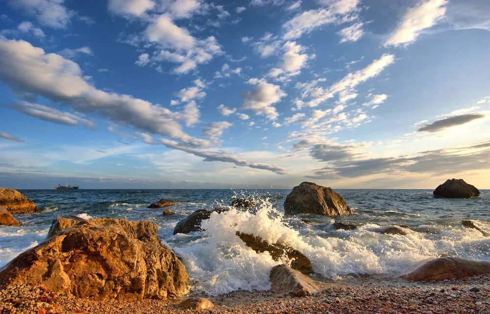 Фотографии моря россии. Морской климат Крыма. Красивые морские пейзажи. Морское побережье России. Крымский берег.