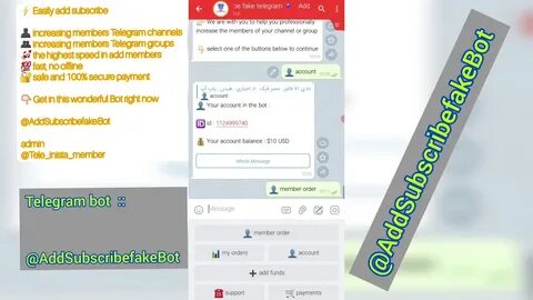 Fake telegram