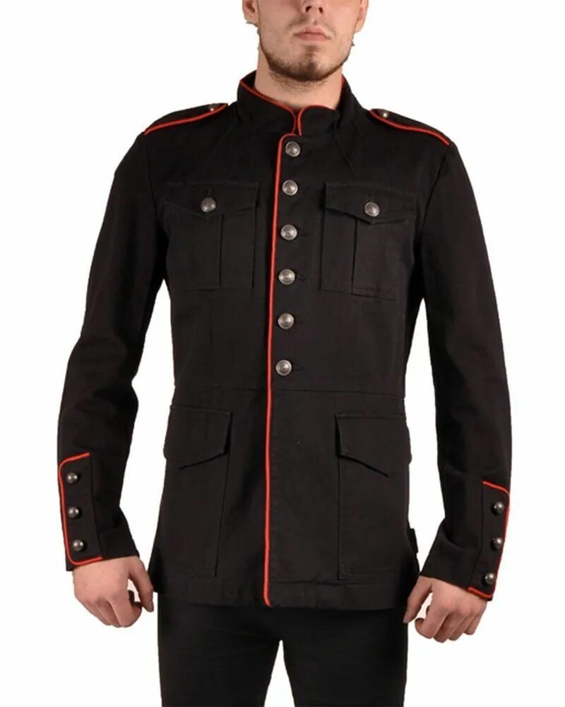 Форма одежда мужской. Черно красная форма Военная. Мужская форма. Пиджак милитари стойка мужской. Готический пиджак мужской.