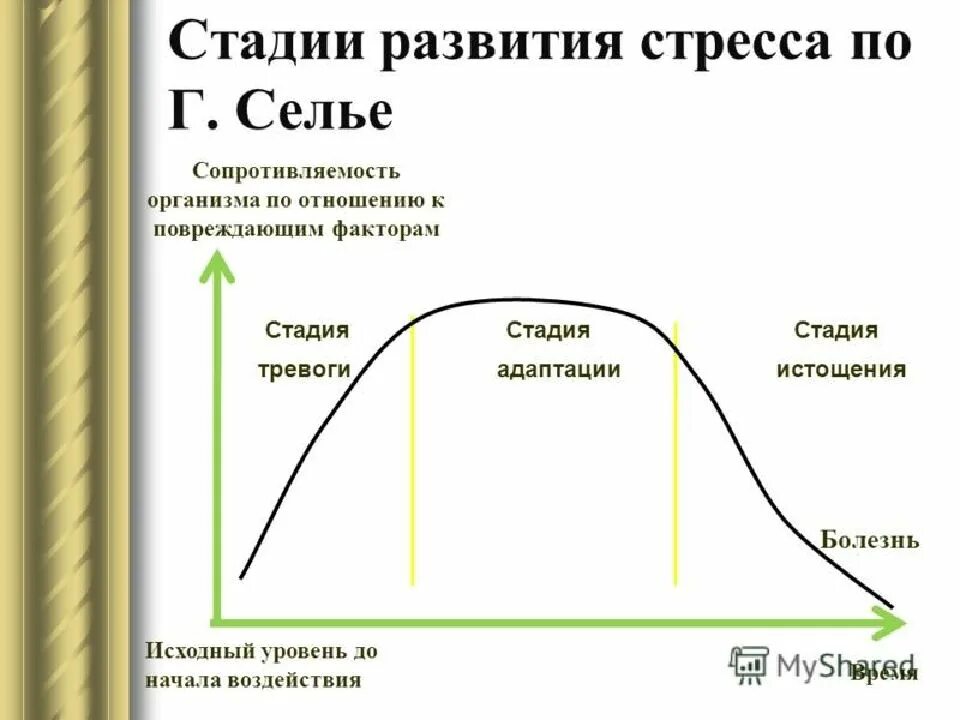 Динамика стресса. Стадии развития стресса по Селье. Динамика развития стресса Ганса Селье. Стадии развития стресса по г Селье. Стадии общего адаптационного синдрома по г Селье.