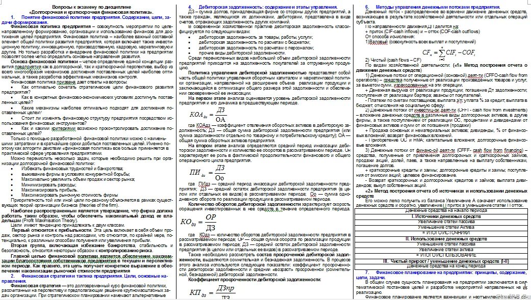 Ответы на экзаменационные вопросы. Шпаргалка по финансам экзамен. Экзаменационный тест. Финансовая шпаргалка.