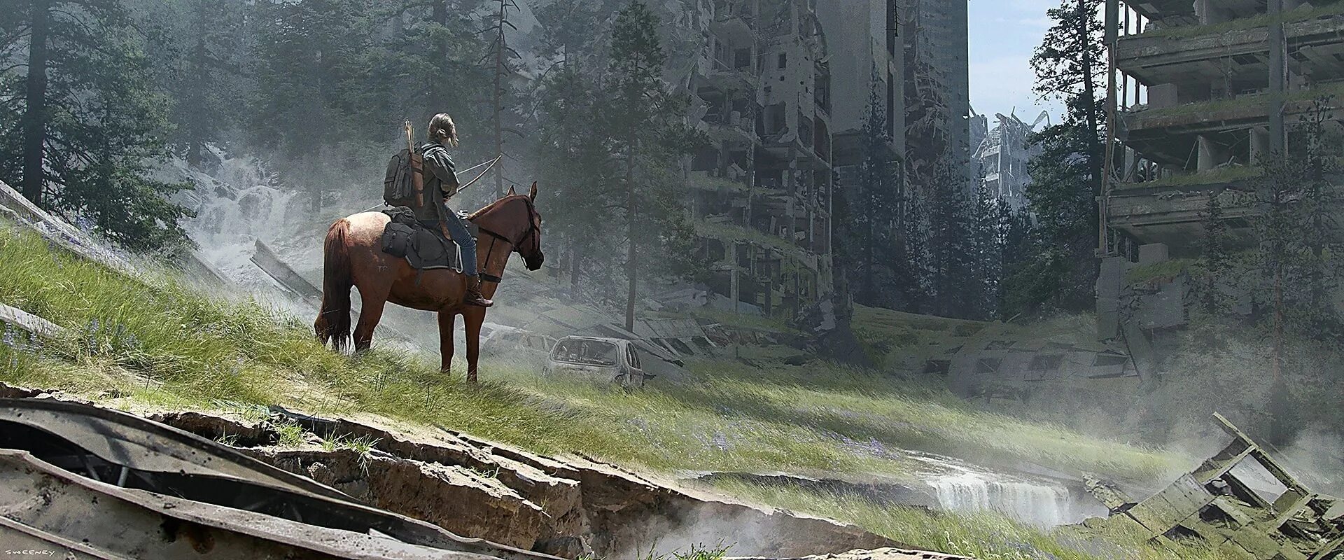 The last of us 2 music. Элли the last of us 2 концепт арт.