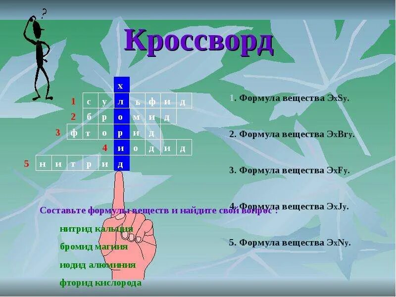 5 слов соединений