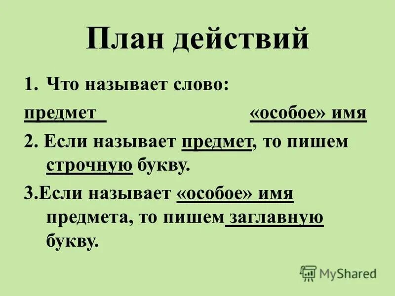 Как называются специальные слова