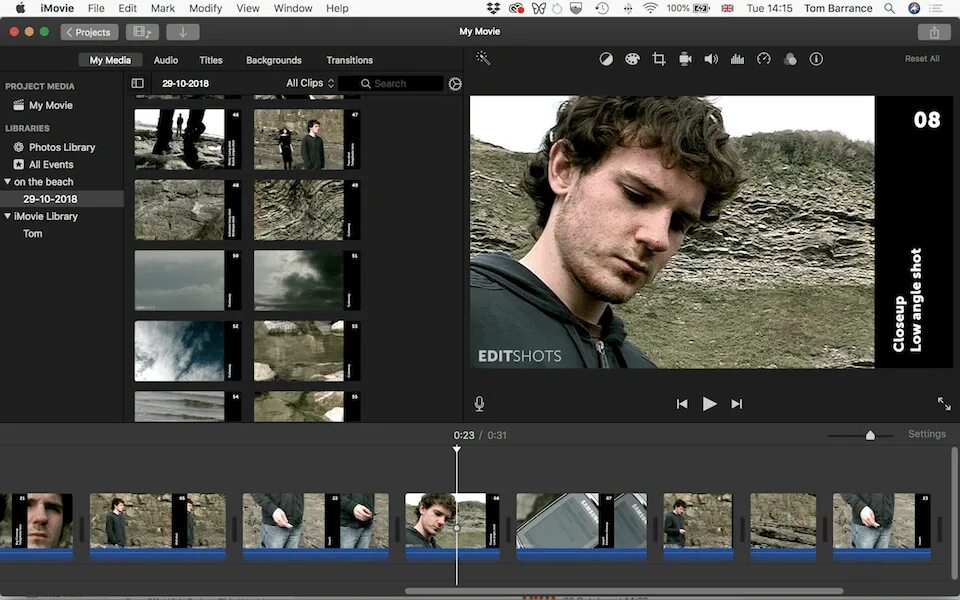 IMOVIE. Сжать видео программа. Эффект съемки на iphone Final Cut Pro. Top software for editing Video.