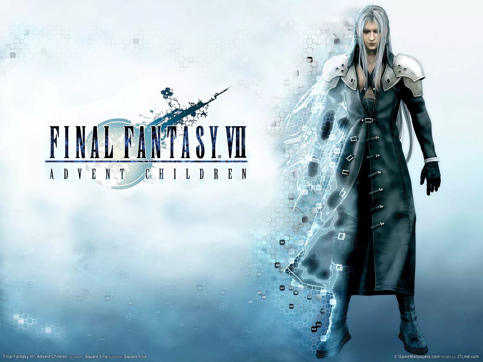 Final fantasy vii advent. Final fantasy 7 advent children. final fantasy vii poster. последняя фантазия 7 постер. final fantasy vii адвент.
