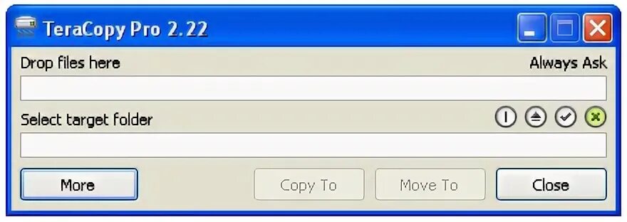 Target folder