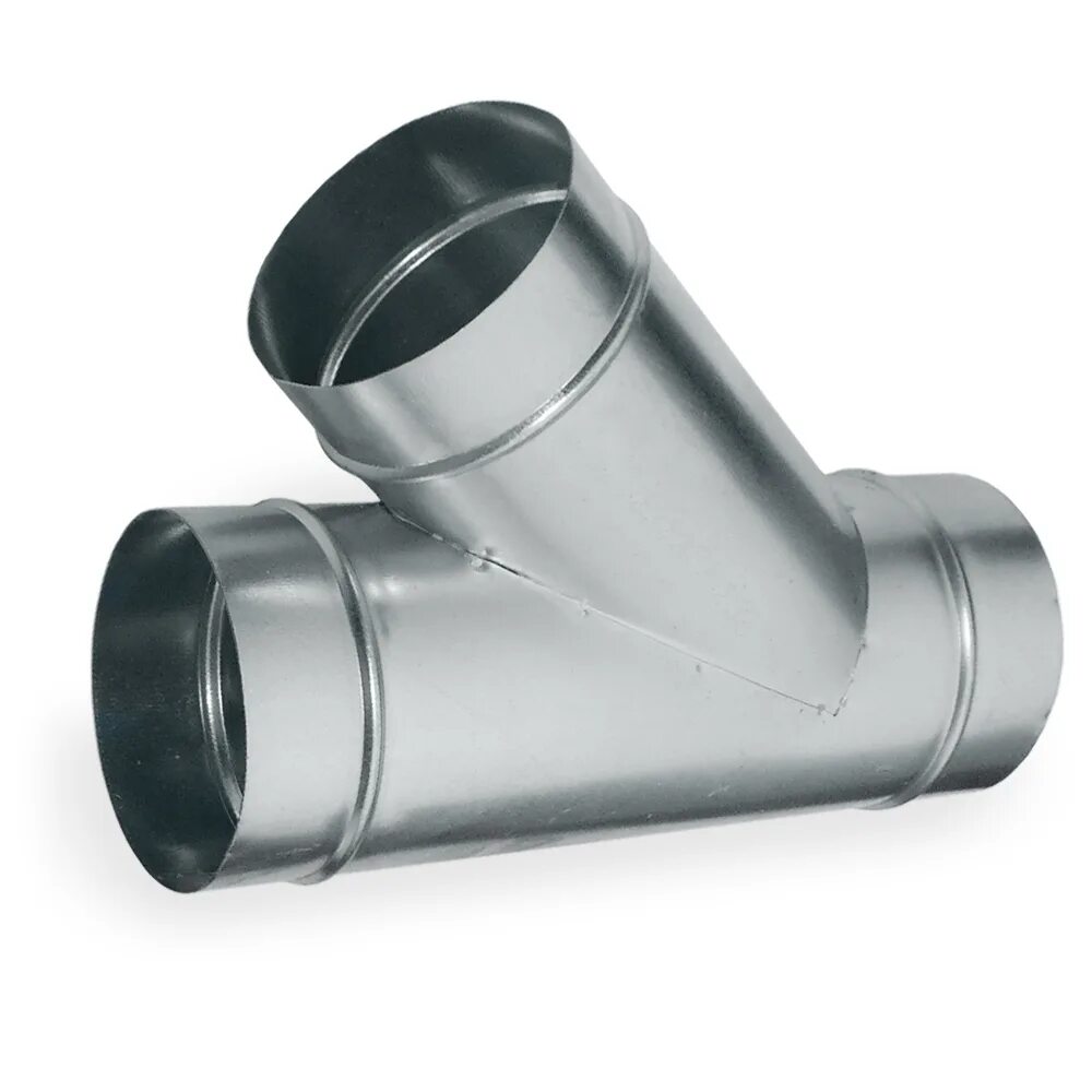 Тройник из оцинкованной стали. D150/150. Тройник вентиляционный d200. Тройник из оцинкованной стали. Тройник из оцинкованной стали.