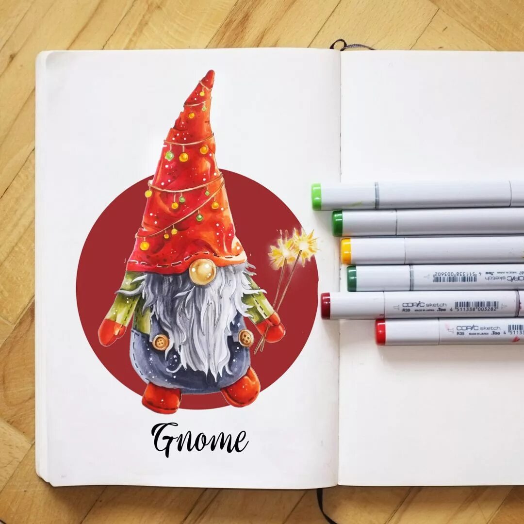 Новогодние скетчи фломастерами. Идеи для новогоднего скетча. Скетчи лиза краснова путешествие. Новый год маркерами. Новогодние открытки маркерами.