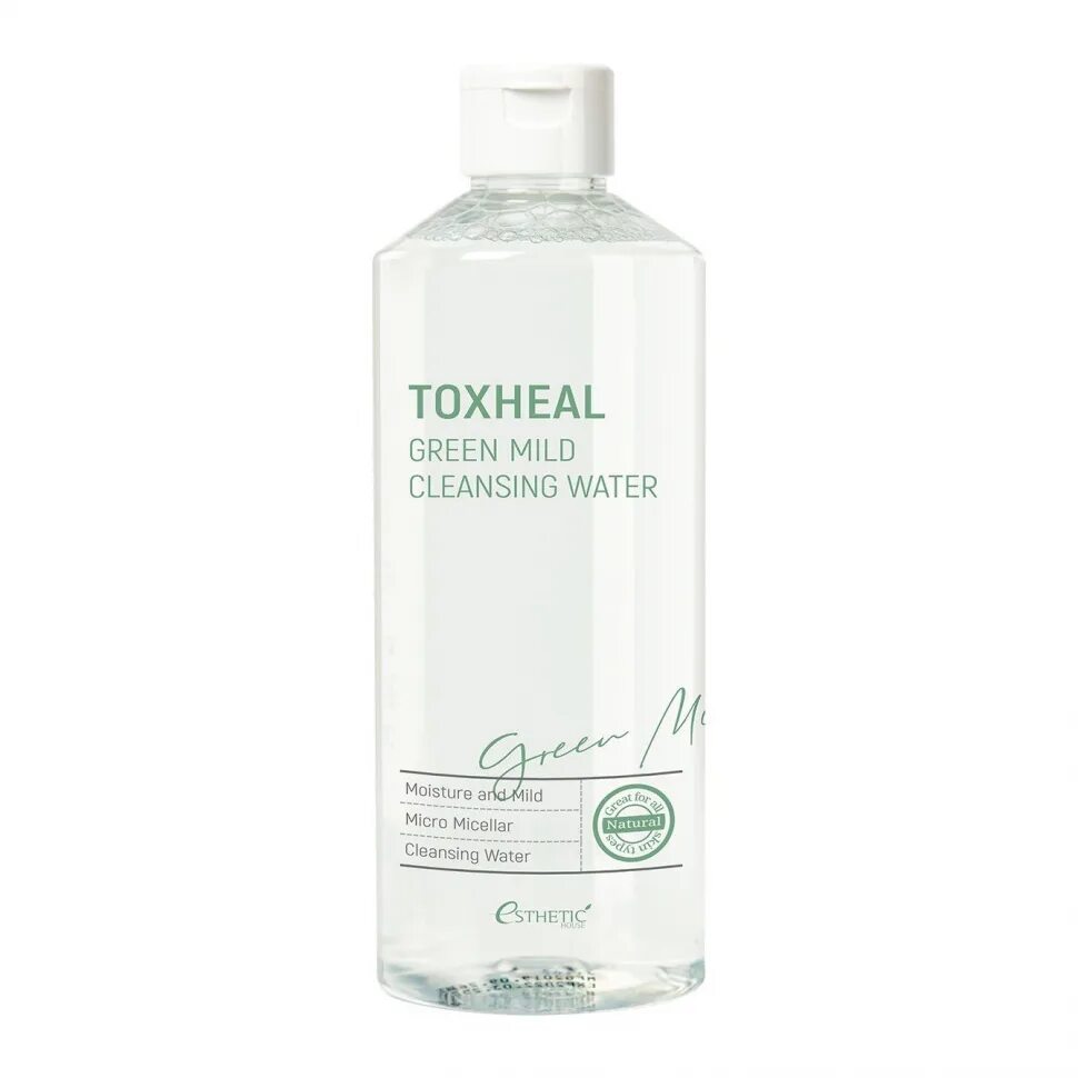 Mild cleansing. [esthetic house] жидкость для снятия макияжа toxheal green mild cleansing water, 530 мл. toxheal green mild cleansing water жидкость для снятия макияжа. micellar cleansing water корея. мицеллярная вода эстетика.