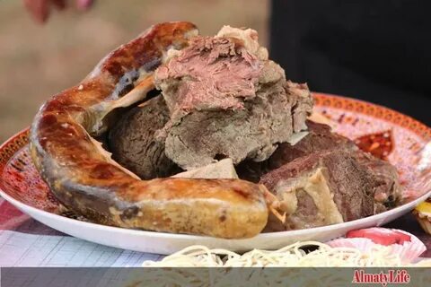 Блюда казахской кухни из конины