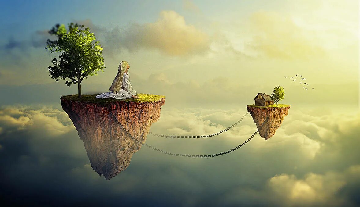 Floating user. Летающей горы manipulation design. manipulation photoshop png. floating land. фэнтези пейзажи манипуляции photoshop учебник.
